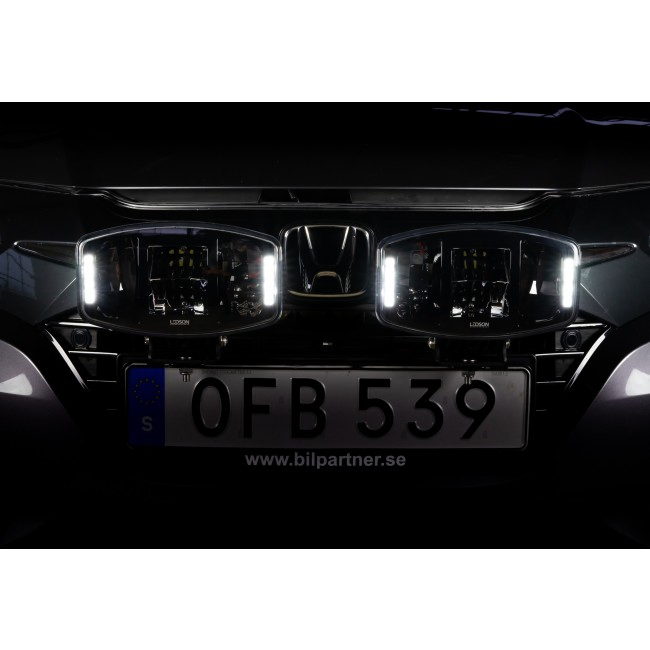 Brtled Dual-Color DRL off-Road Driving Light Round LED Work Light 9 Inch Square LED Driving White and Yellow Light for Truck