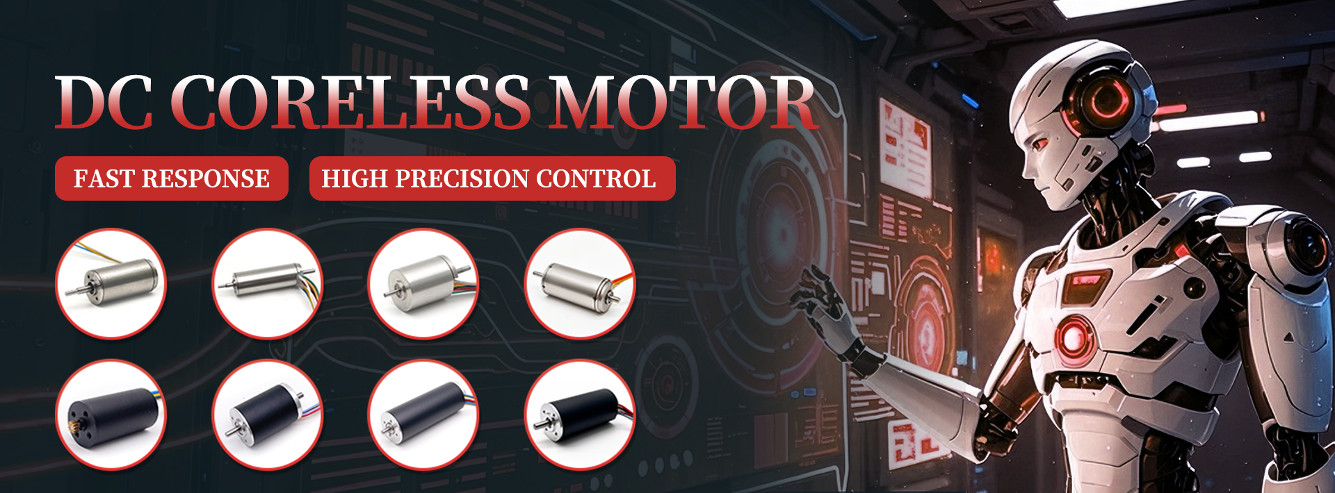 Ovron Motor factory production floor - industrial miniature motor manufacturing