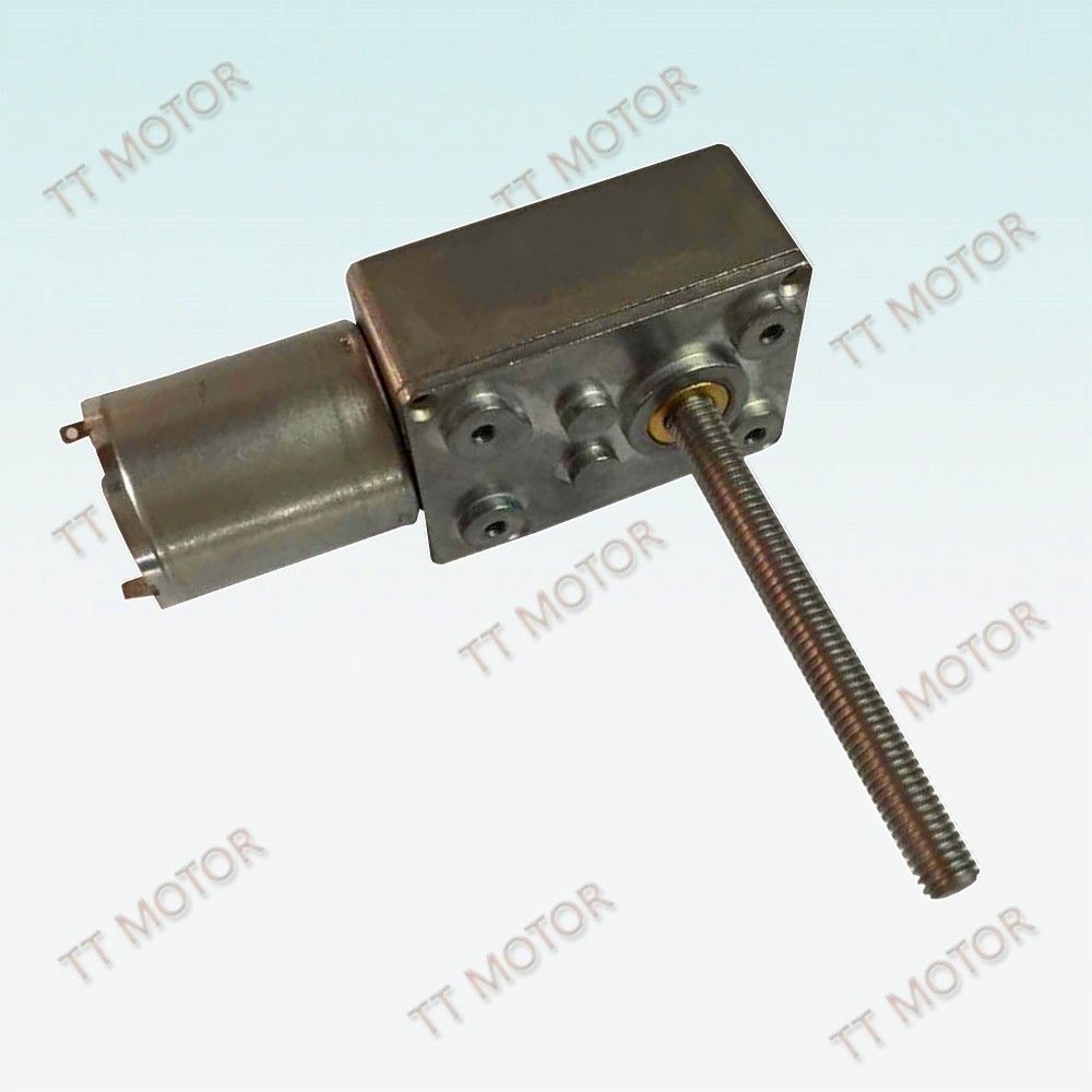 TT Motor Supplier 12v 32mm Diameter  Motor High Speed Worm Gear Motor Manufacturer for Home Appliance