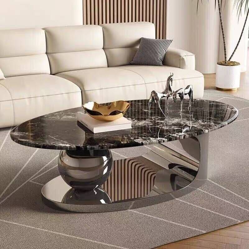 Movable Center Small Retro Metal Simple Nordic Portable Luxury Modern Coffee Tables for Living Room Bed Side Table Bedroom