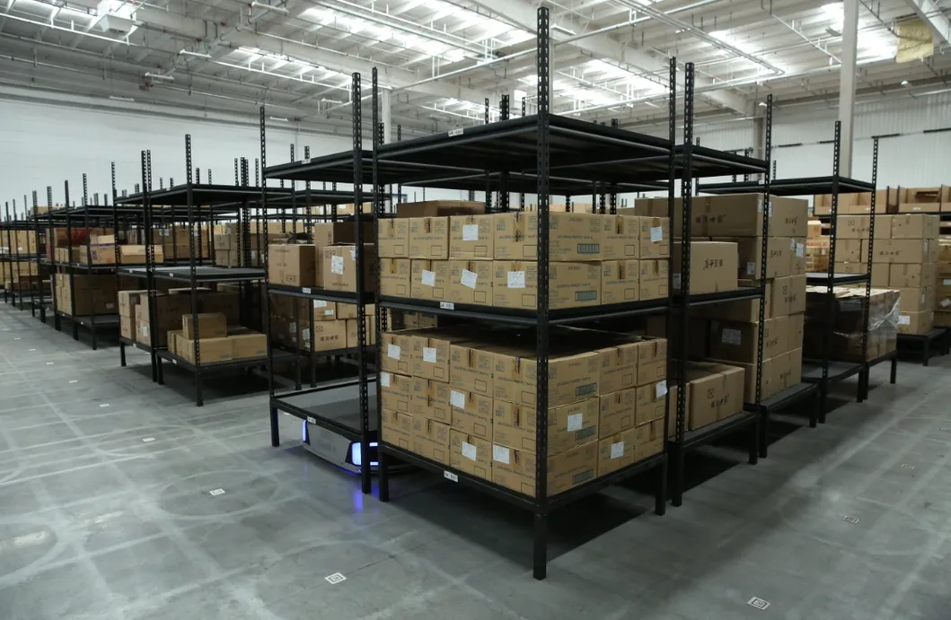 AGV Shelves manual selection