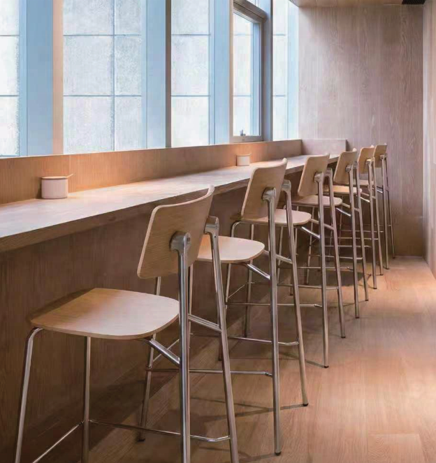 2026 New Design Contemporary Strong &amp; Durable Stainless Steel Commercial Restaurant Dining Bar Chair Stool