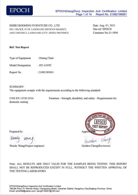Certificate 1