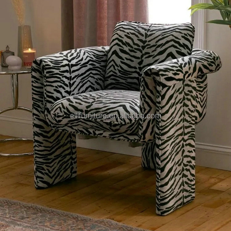 Velvet Accent Chair view 7