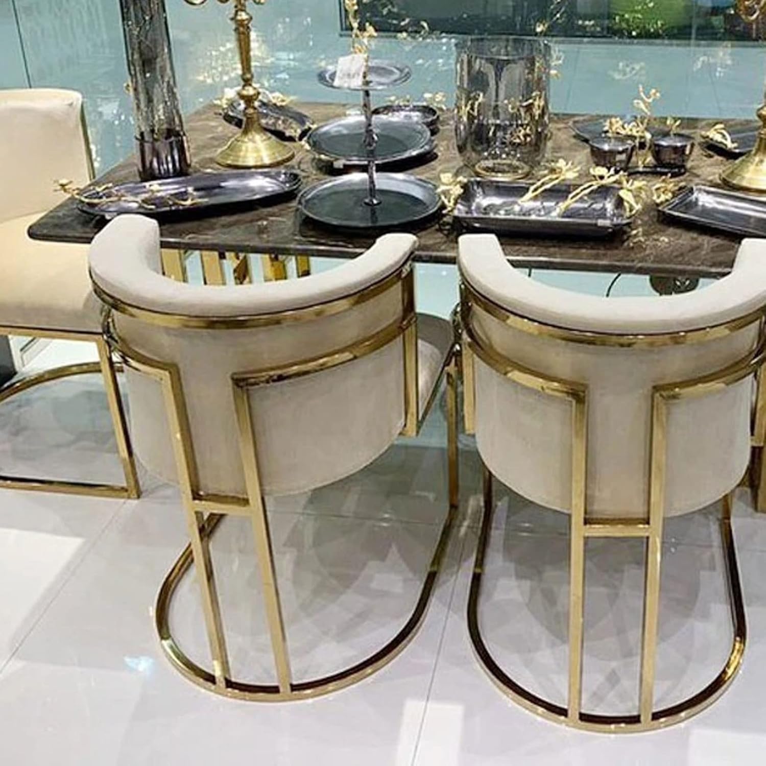 Hot Sale Stools Bar Stool for Kitchen Counter Chair Chairs Furniture Luxury Wooden Club Nightclub Lounge High Island Bar Stool