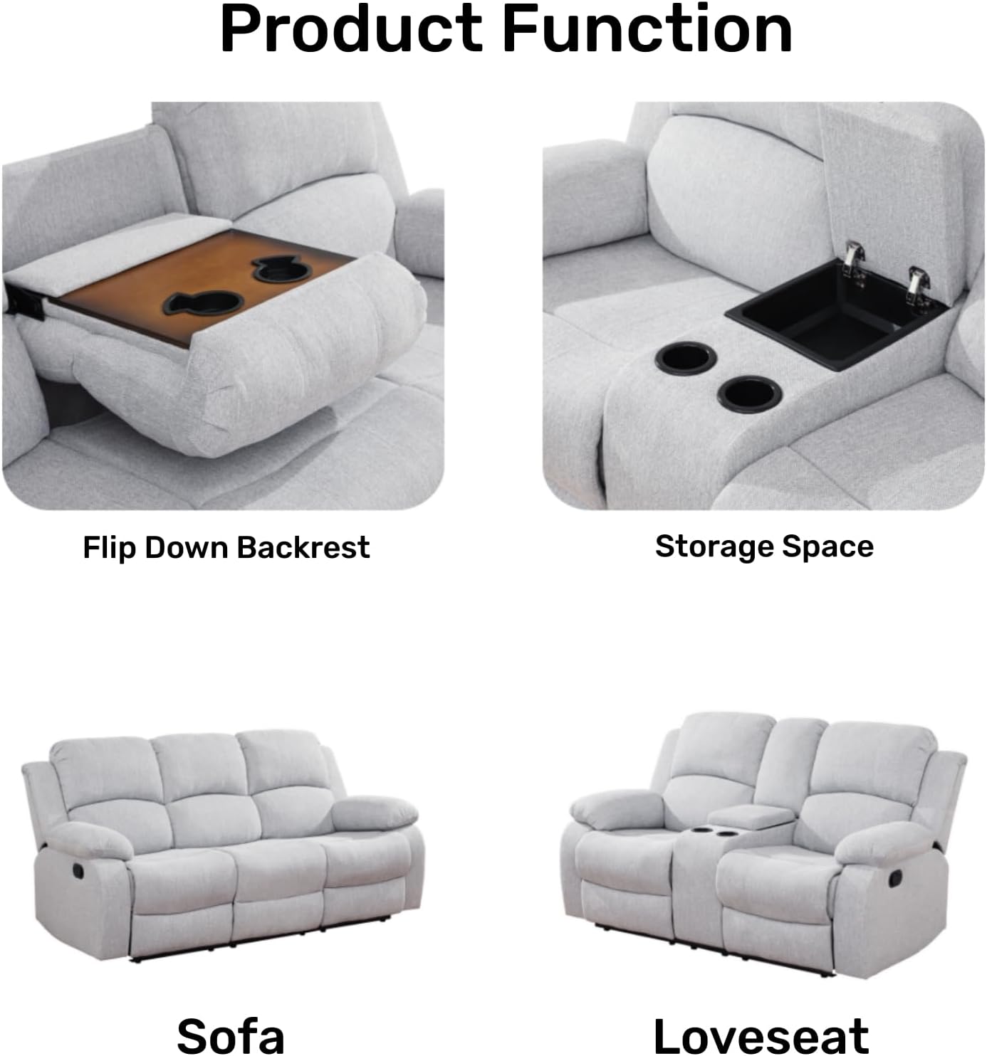 Recliner Sofa Style 4