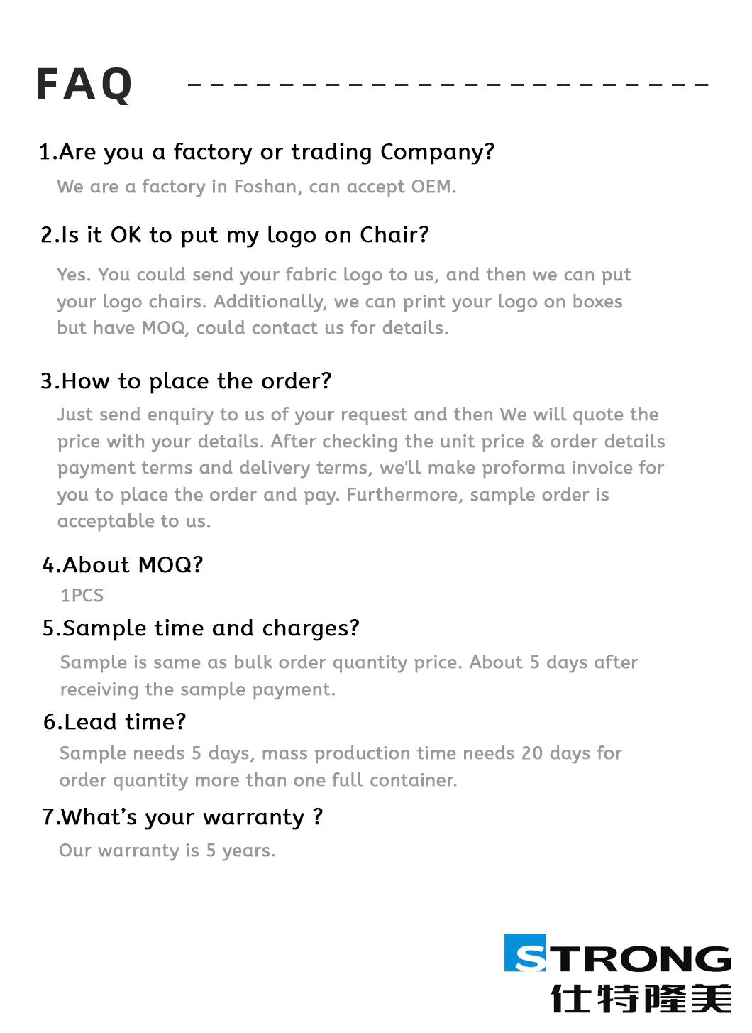 Frequently Asked Questions Overview
