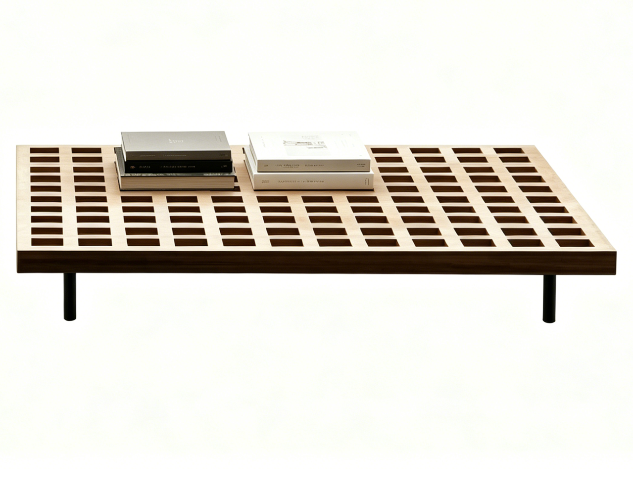 Modern Durable Portable Side Table with Metal Frame for Living Room Furniture