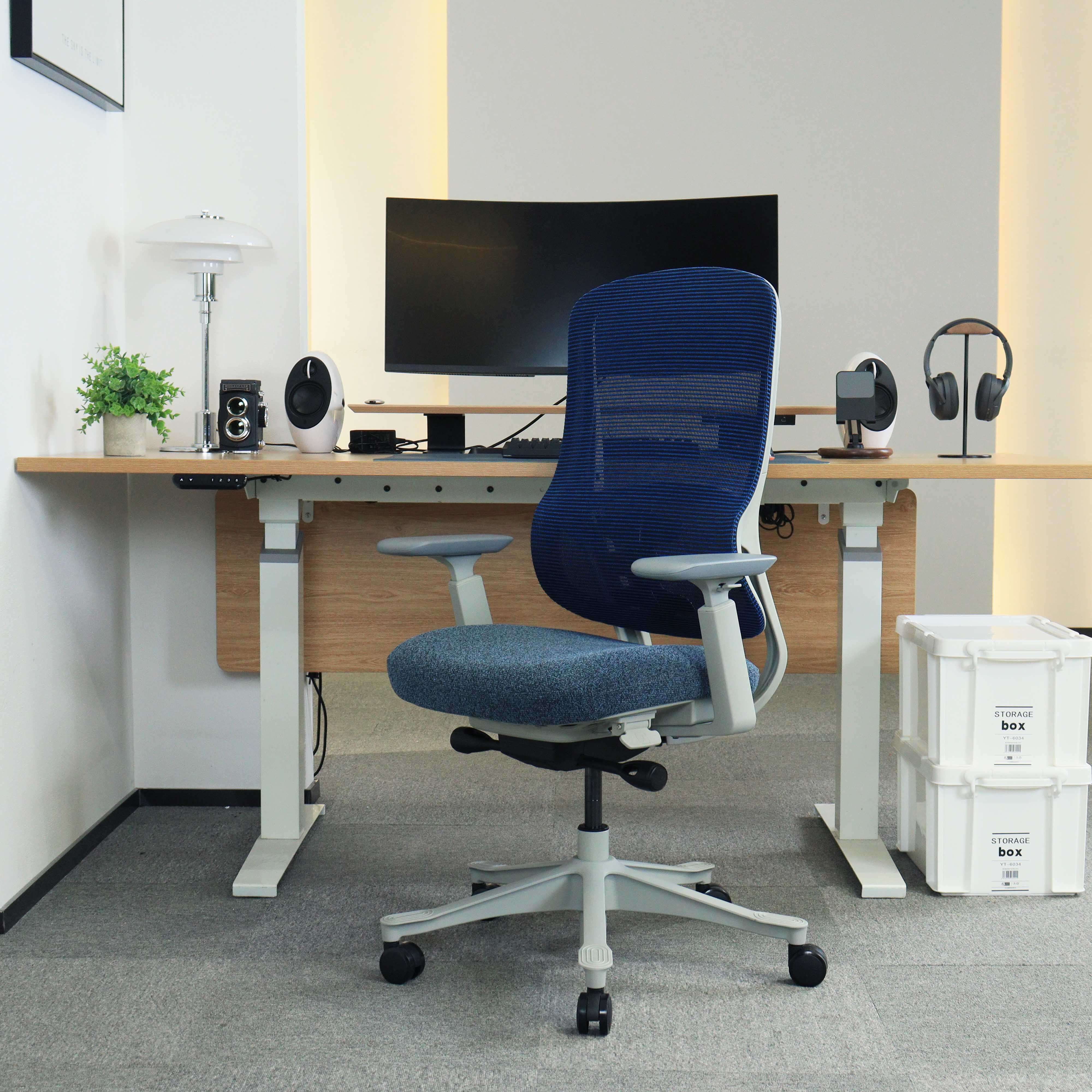 S3 Modern Design Reclining Gaming Office Chair With Mesh Adjustable Ergonomic Executive Task Chair Swivel Armchair