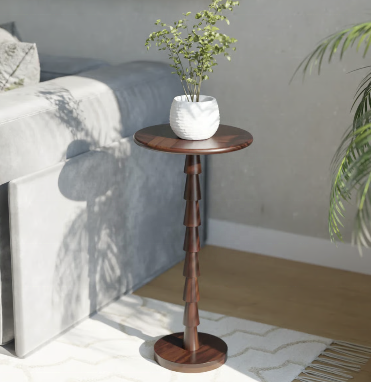 High Quality Modern Minimalist Wooden Side Table Solid Wood Coffee Table End Table for Living Room and Bedroom