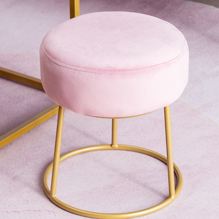 Classic Vintage Style Pink Princess Small Cute Pretty Midcentury Modern Hotel Accent Chairs
