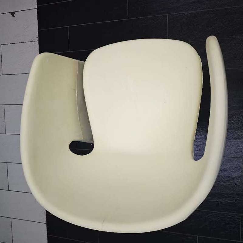Factory Direct Molded Fiberfill Rocking Chair Modern Single Leisure Chair Living Room PU Leather Contemporary Semi-Finished Home
