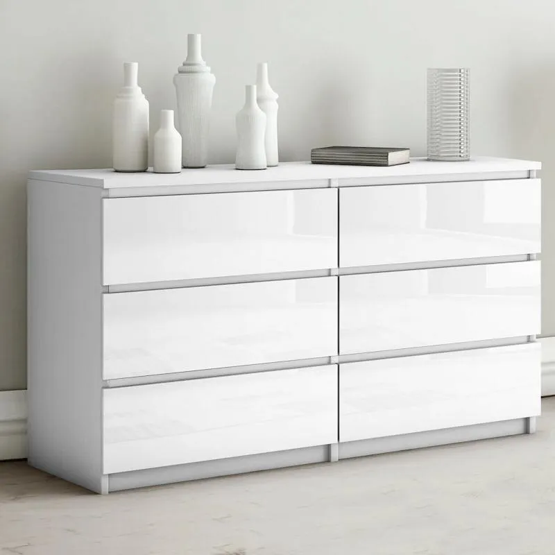 Modern Engineered Wood Chest Drawer 6 Drawers Cheap 8 Chest of Drawer Nordic Bedroom Dresser