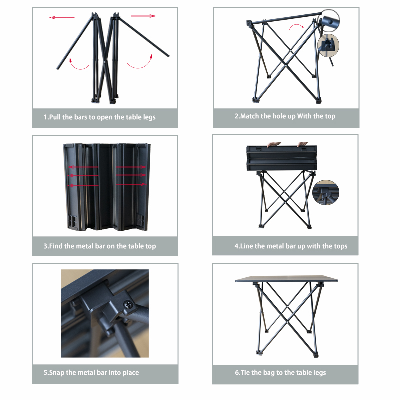 Folding Camping Table Detail 5