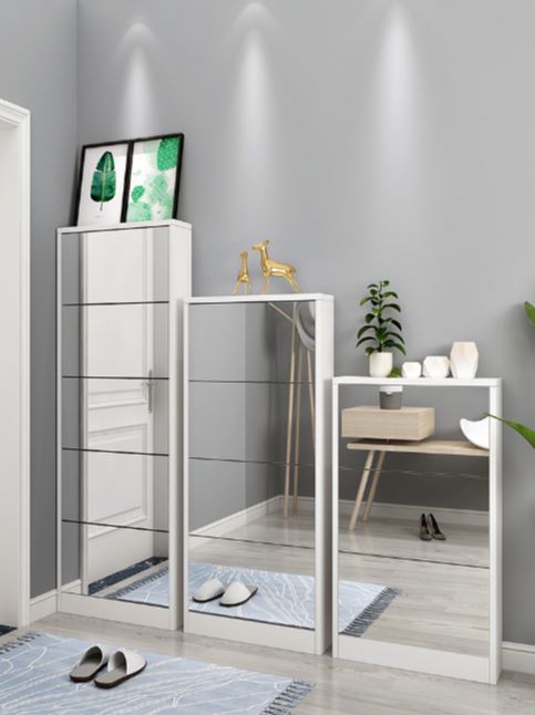 YQ JENMW Shoe Cabinets With Mirrors Are the Most Affordable