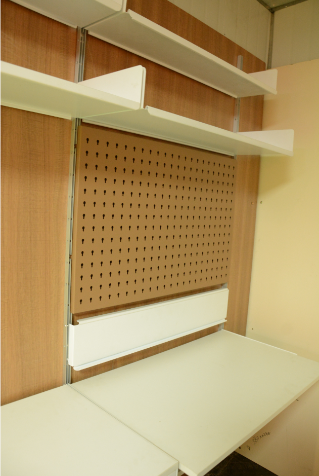Metal Standing Shelf Design 4