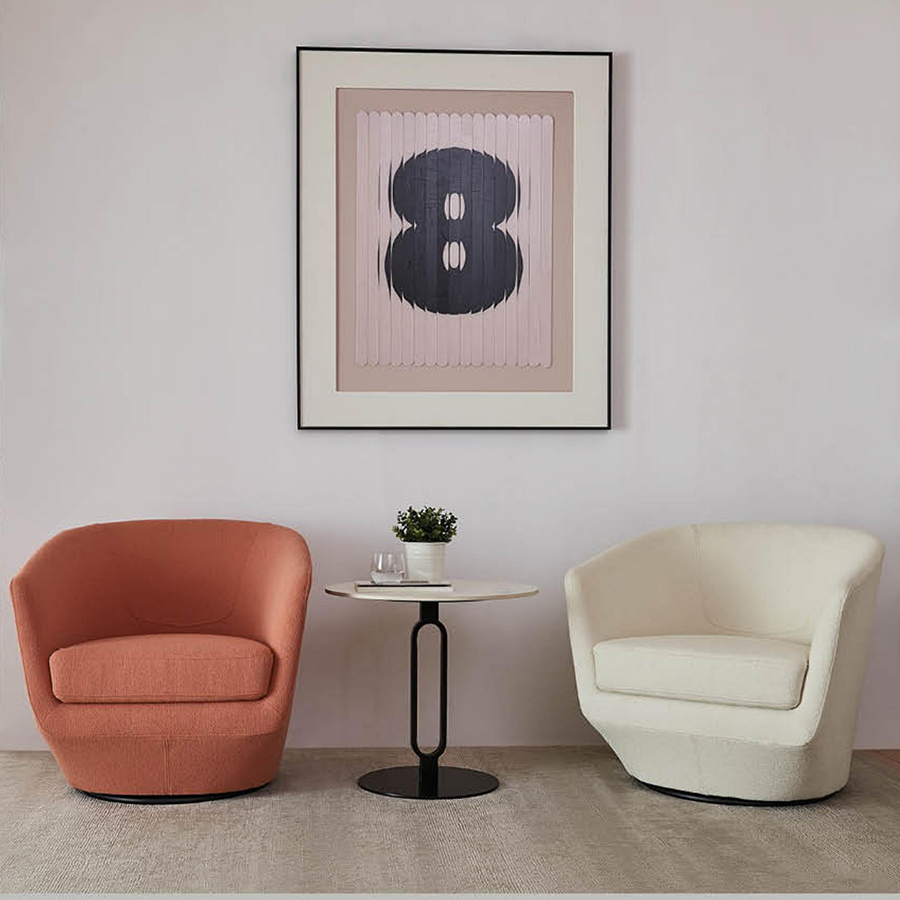 Hotel Lazy Chair Designer Accent Fabric Armchair Leisure Single Sofa Chair Lounge Relax Chair for Living Room Hotel Furniture