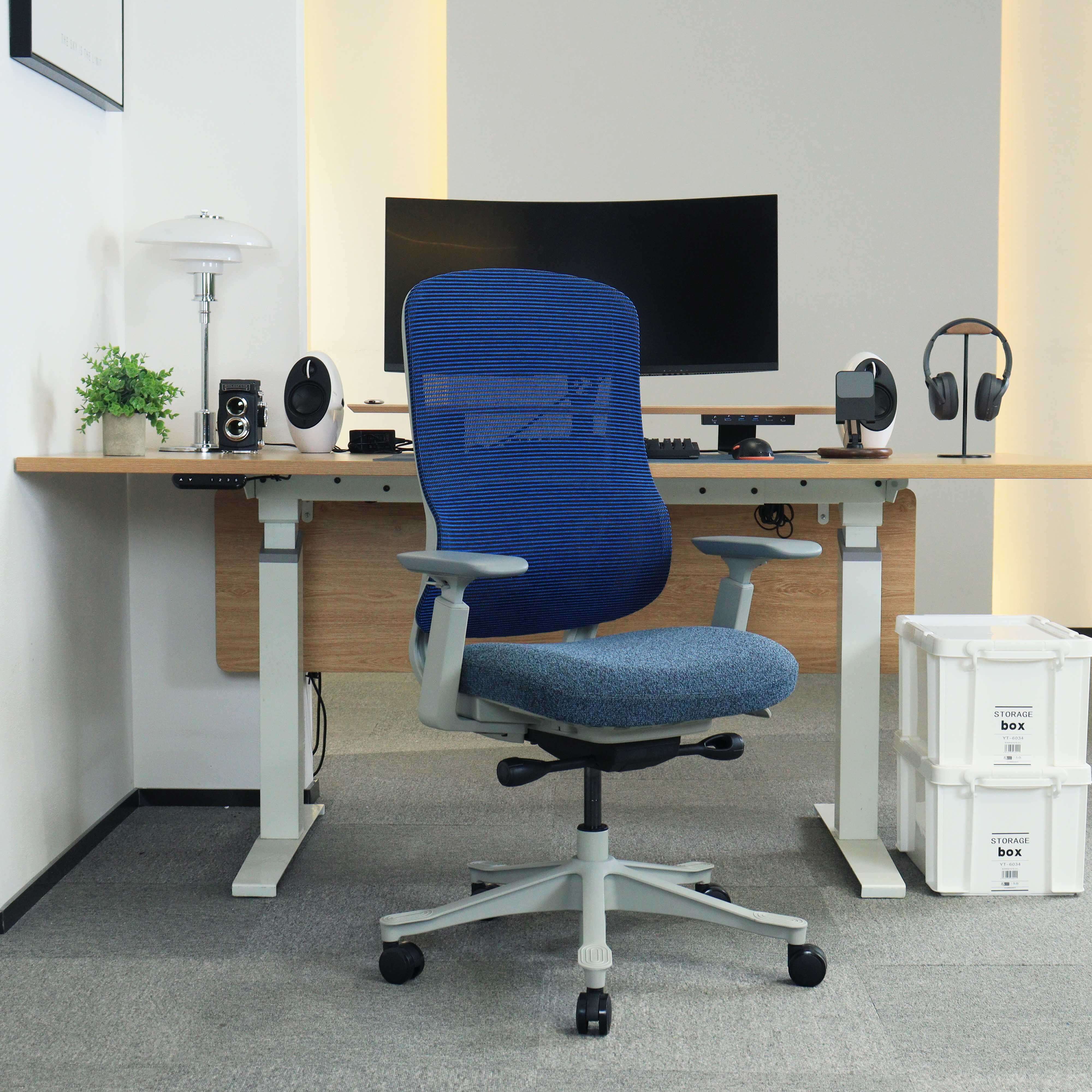S3 Modern Design Reclining Gaming Office Chair With Mesh Adjustable Ergonomic Executive Task Chair Swivel Armchair