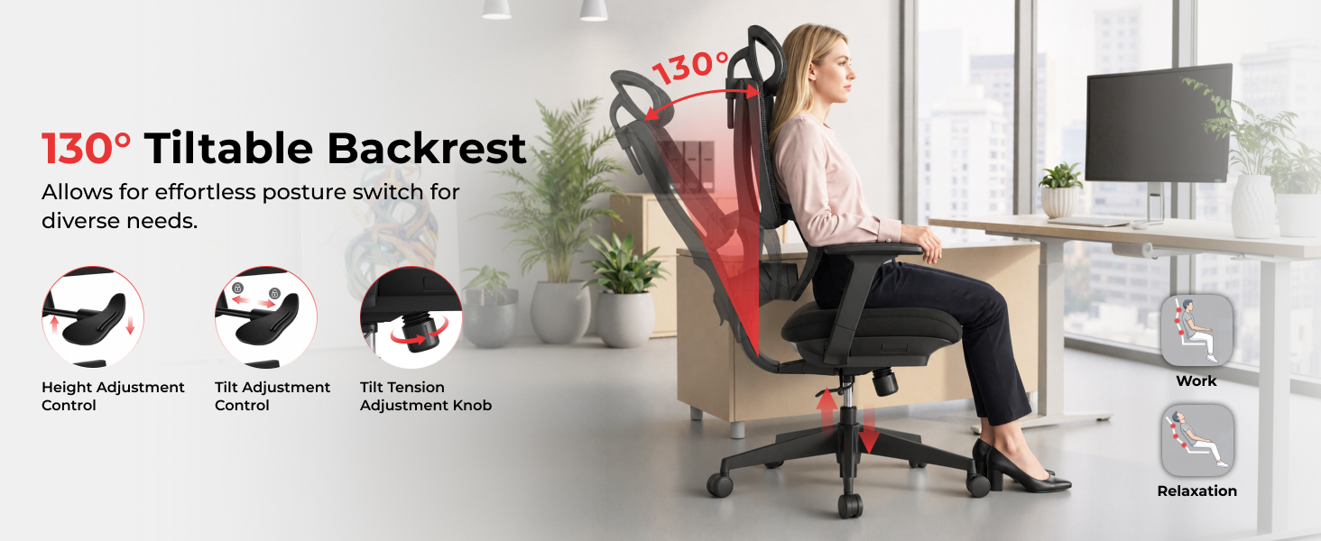 Adjustable Backrest Showcase