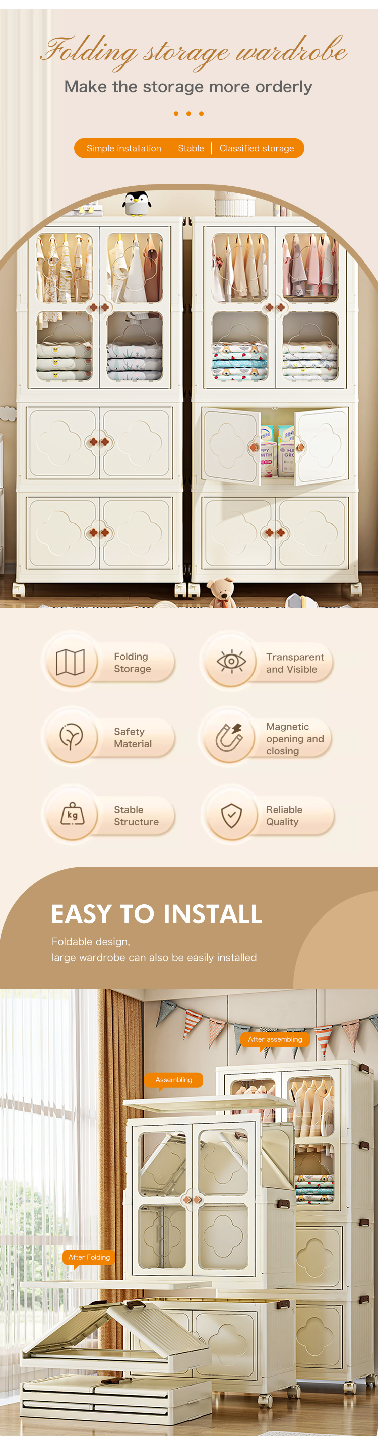 Closet Storage Feature Details