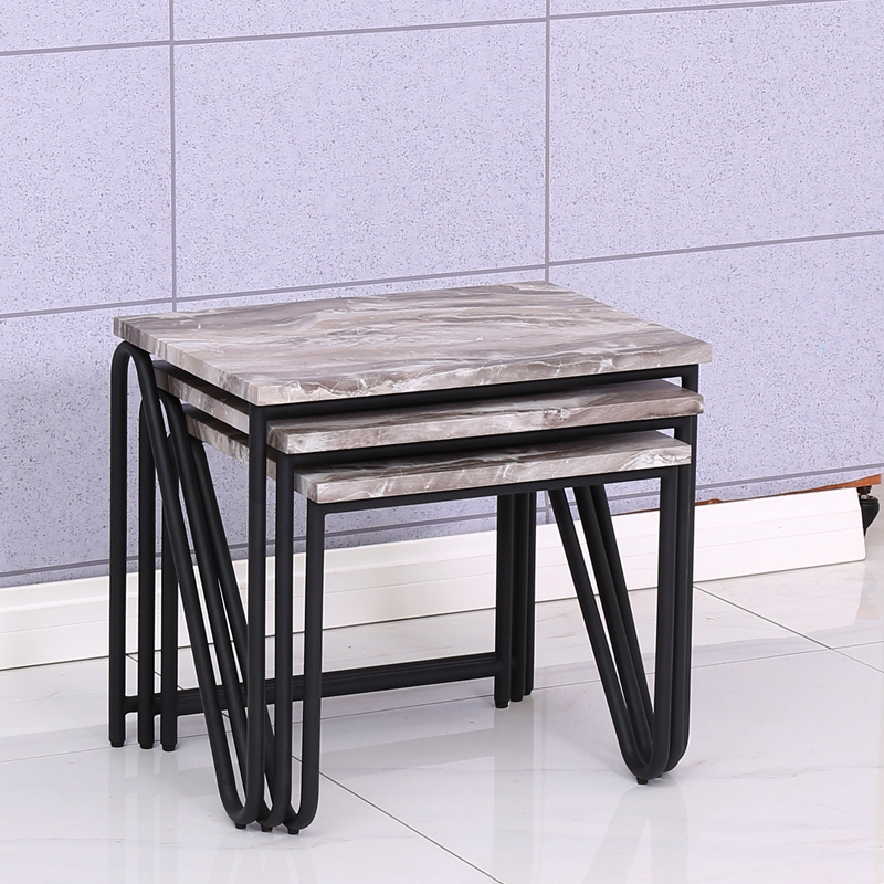 Wholesale Living Room MDF end table set modern