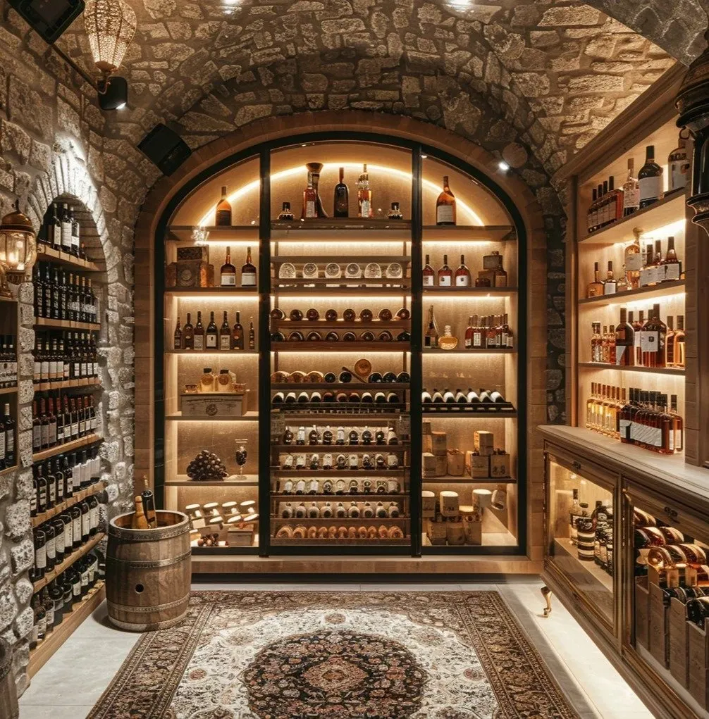 Modern Living Room Wine Cabinet Display Luxury/Wine Storage/Cabinet Home Wine Bar Cabinet