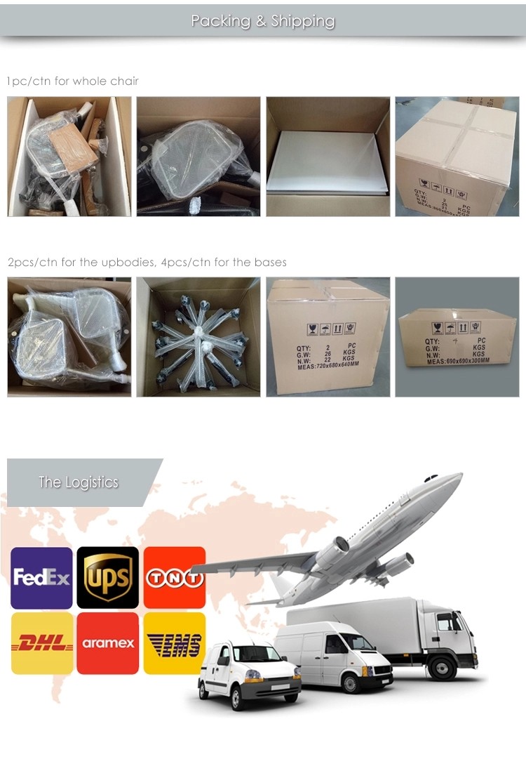 Lounge chair packaging details