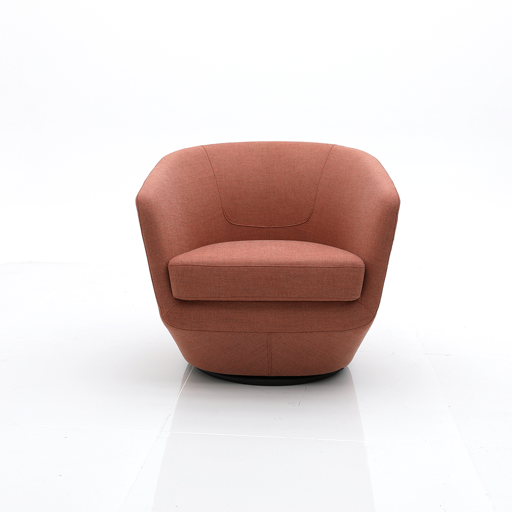 Hotel Lazy Chair Designer Accent Fabric Armchair Leisure Single Sofa Chair Lounge Relax Chair for Living Room Hotel Furniture