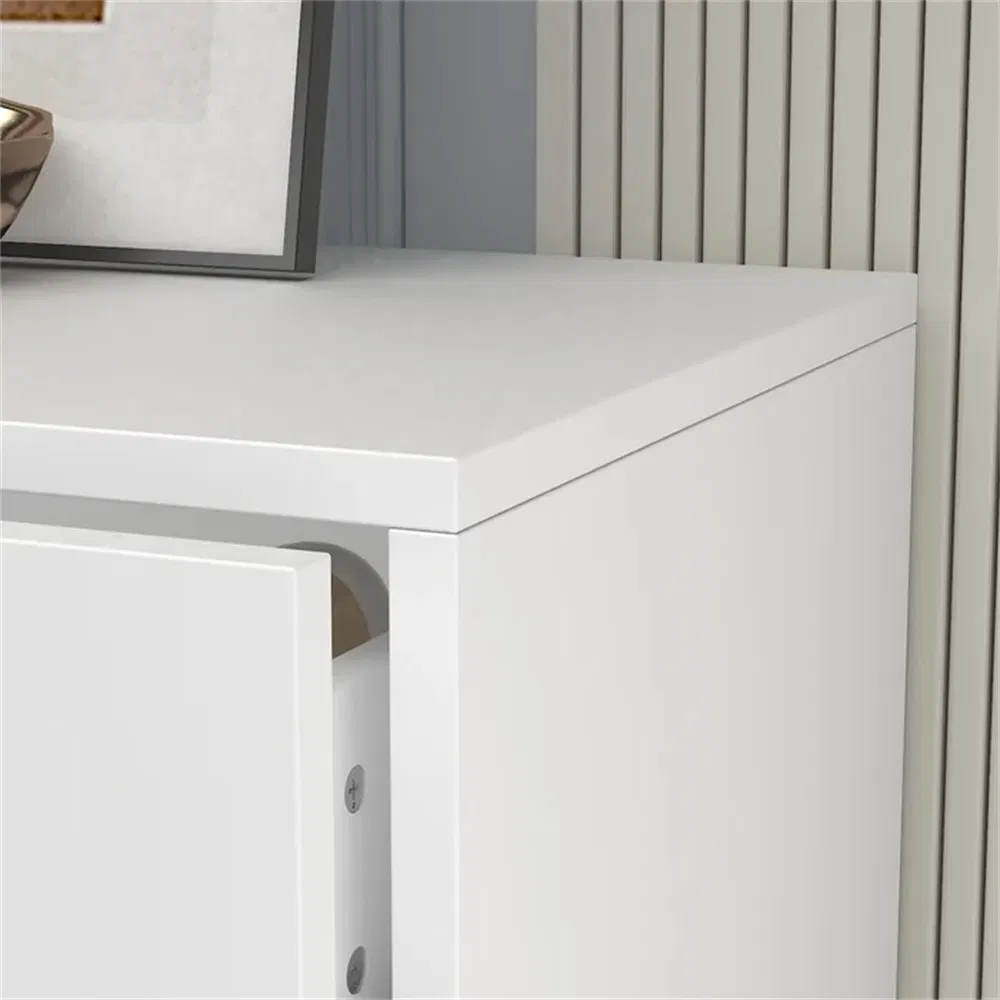 Household Economical Modern Living-Room Bedroom Wooden Drawer Bathroom Storage Chest of Drawers