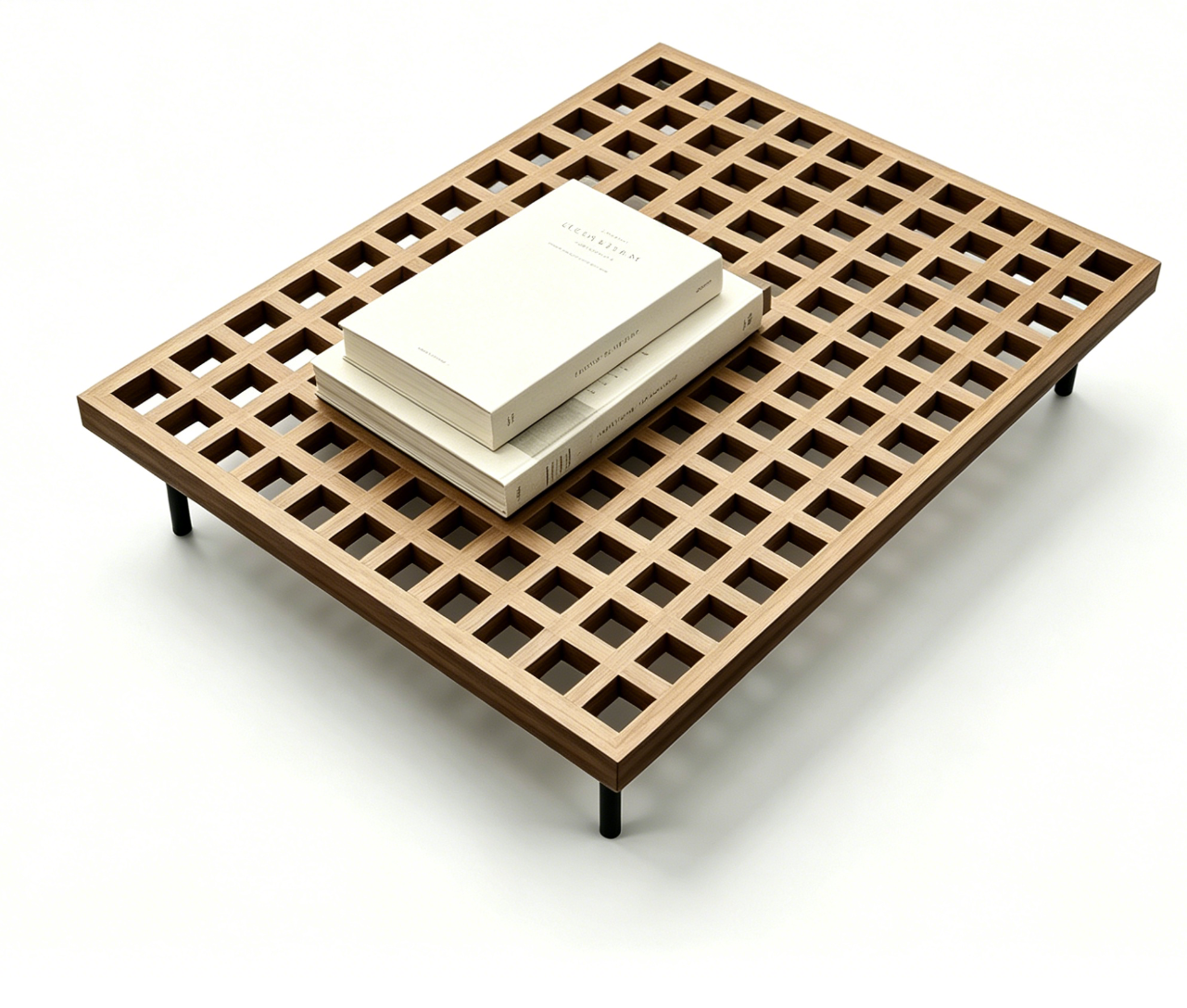 Modern Durable Portable Side Table with Metal Frame for Living Room Furniture