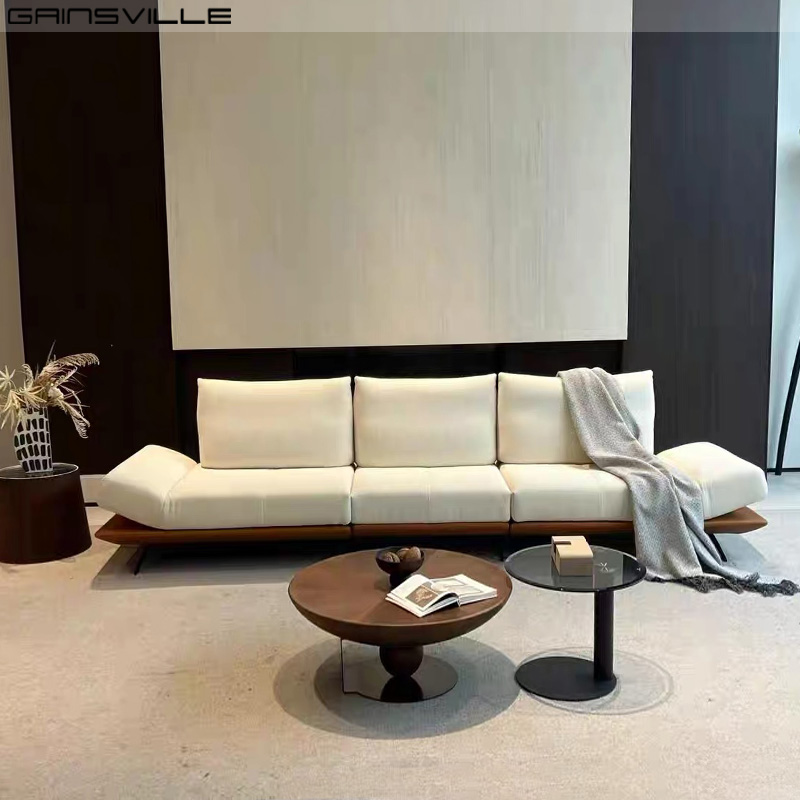 Modern 3 Seat White Velvet Fabric Rotating Control Adjustable Living Room Sofa Reclining Lounge Chaise Sofa