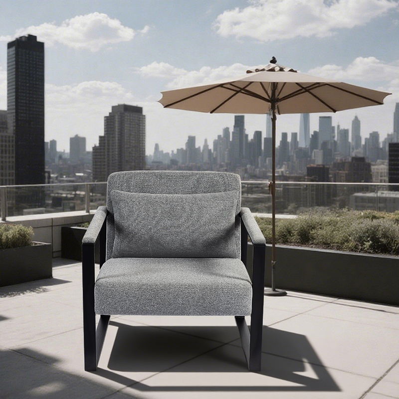 Nordic Leisure Lounge Living Room Accent Chair Lazy Single Sofa Chair Armchair for Living Room Coffee Shop Leisure Chair