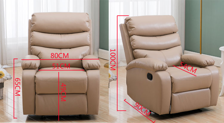 Recliner Chair Dimensions Diagram