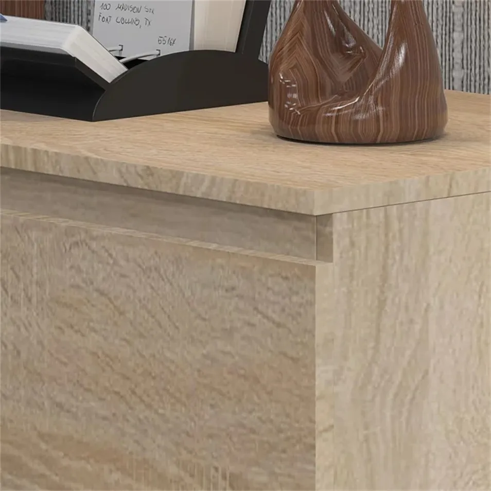 Functional Wooden Panel Furniture 3 Drawers Storage Chest of Drawers