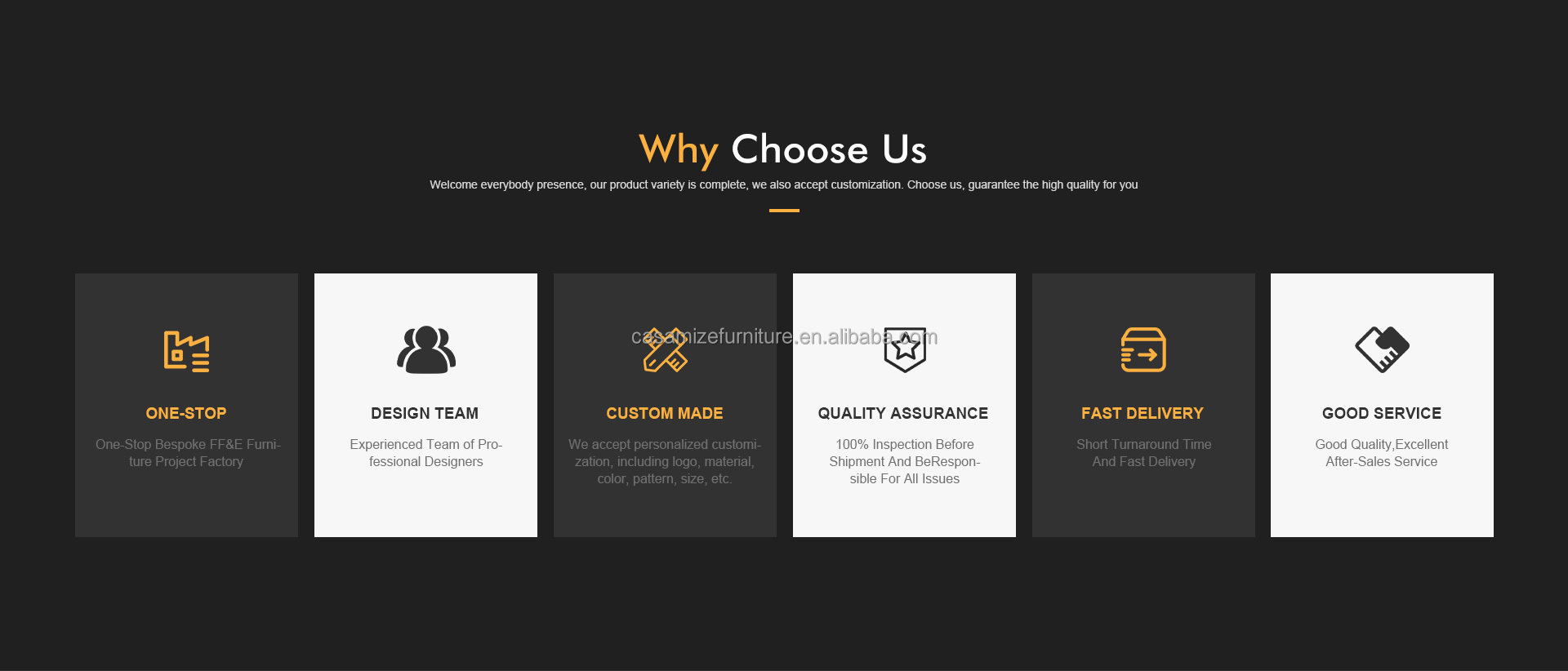 Why Choose Us Diagram