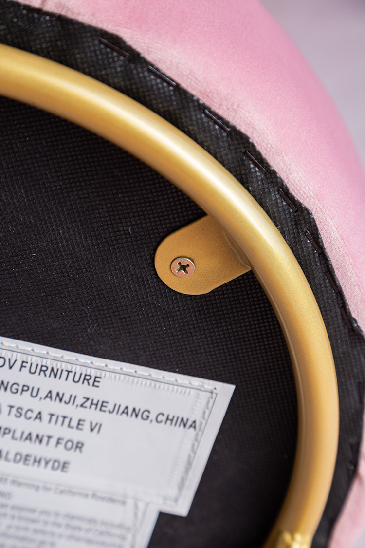 Classic Vintage Style Pink Princess Small Cute Pretty Midcentury Modern Hotel Accent Chairs