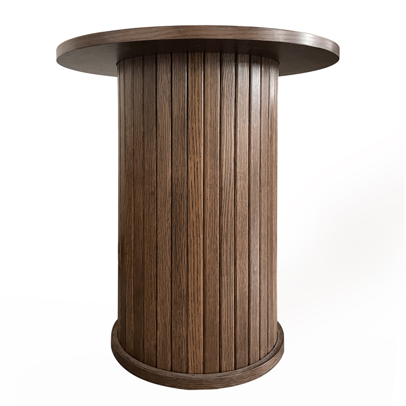 Modern Design Side Center Table for Living Room Furniture Wooden Panel Round End Table Sets for Sofa and Home Furniture