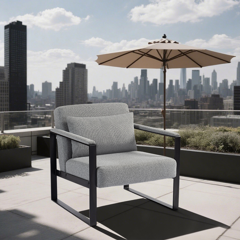 Nordic Leisure Lounge Living Room Accent Chair Lazy Single Sofa Chair Armchair for Living Room Coffee Shop Leisure Chair