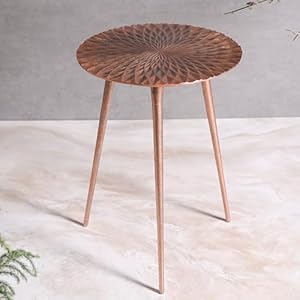 Wholesale Supply Custom Shape Aluminium Side Table Elegant Coffee Table for Sofa Side Bedroom or Entryway for Sale