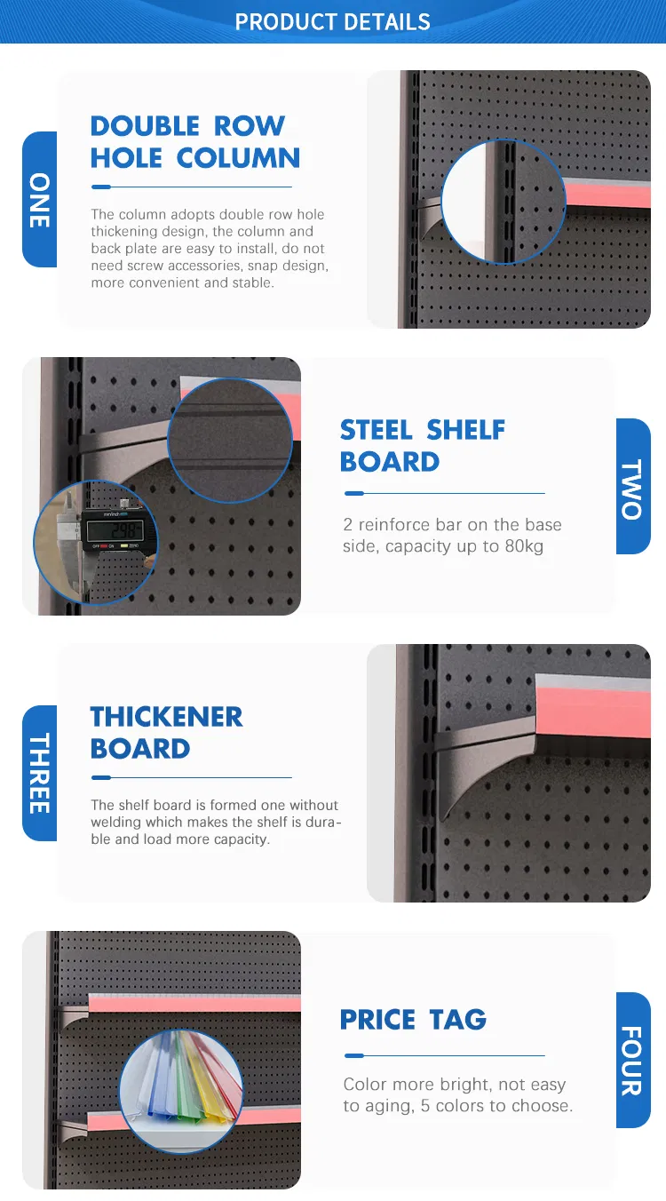 Fast Install Metal Shelving Any Customized Size Display Shelf