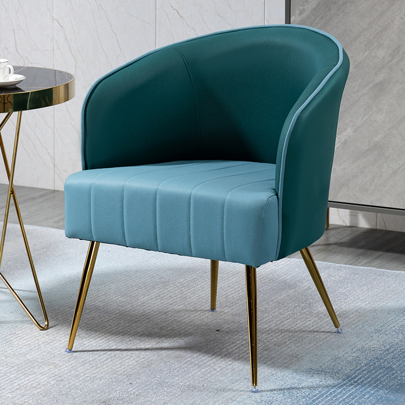 Leisure Chairs Wing Gold Luxury Nordic Furniture Set Modern Armchair Velvet Metal Home Living Room Sofas Lounge Accent Chairs