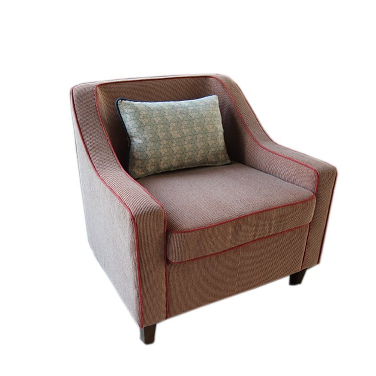 Custom Hotel Sofa Chair Armchair Lazy Single Lounge Dining Living Room Single Sofa Chair