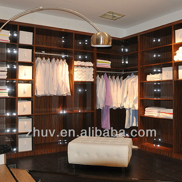 Sliding Door Melamine MDF Bedroom Wardrobe