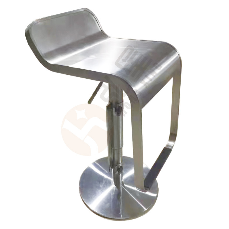Modern Design 304 Stainless Steel High Low Bar Stool for Public Rest & Leisure Living Room Bar Furniture