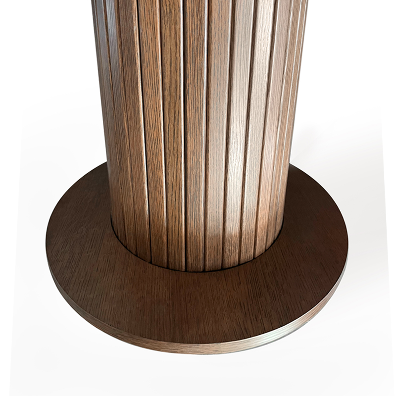 Modern Design Side Center Table for Living Room Furniture Wooden Panel Round End Table Sets for Sofa and Home Furniture