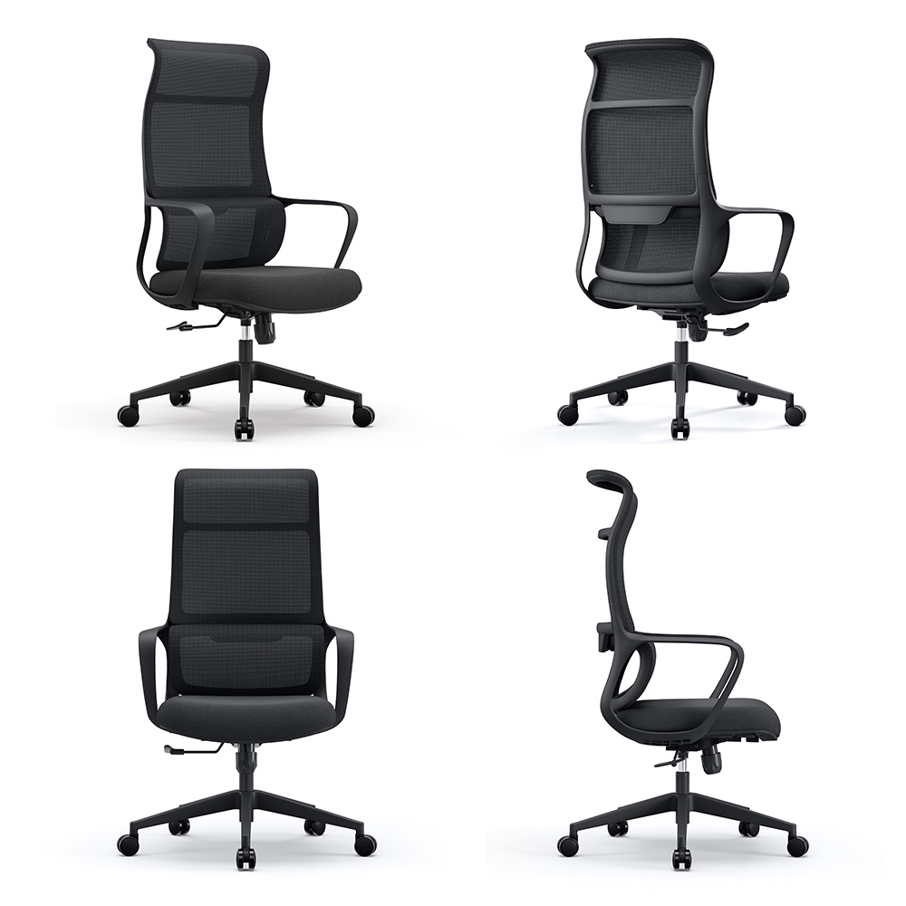 Wholesale Cheap Wide Headrest Ergonomi High Back Mesh Desk Chair Modern Sillas De Oficina Mesh Office Chair