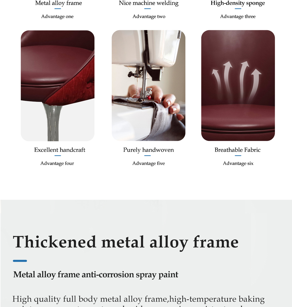 Modern Commercial Pub Bistro Chair 3