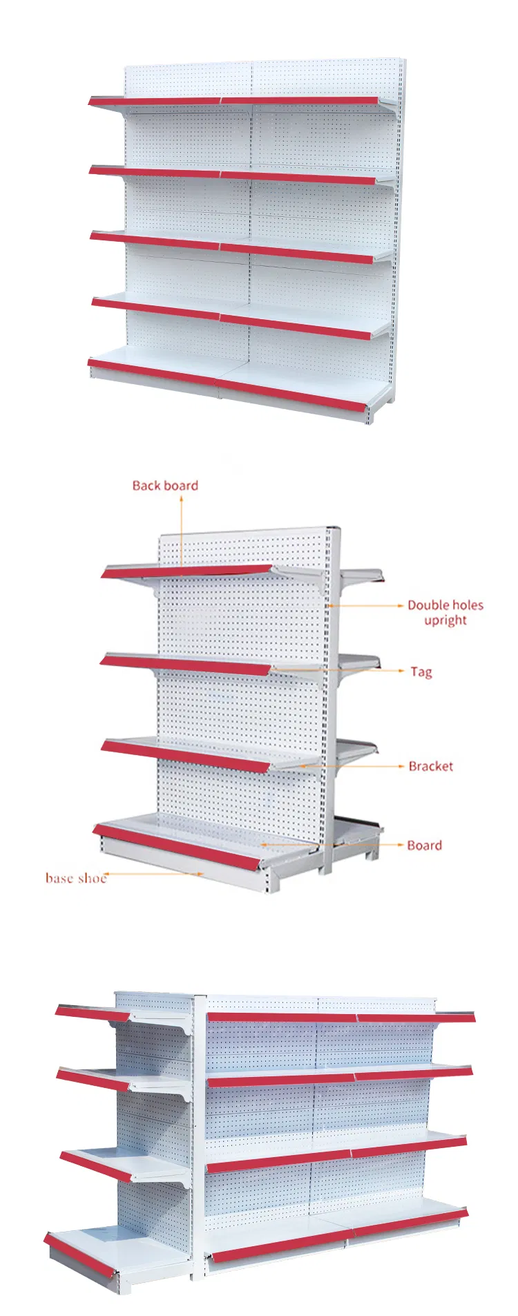 Supermarket Shelving Detail View 2