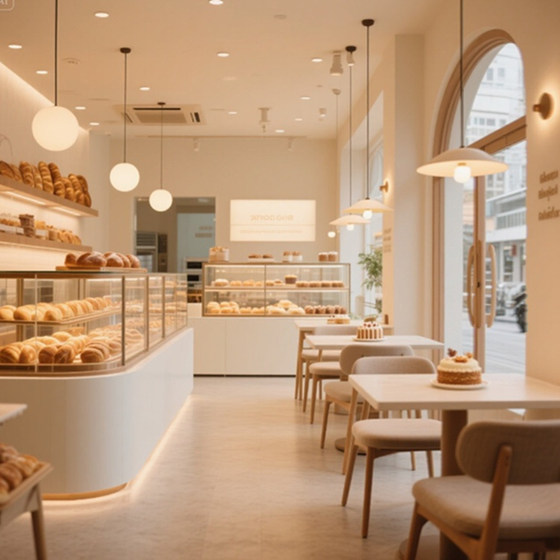 Commercial Cabinet for Bread Dessert Display Bakery Counter