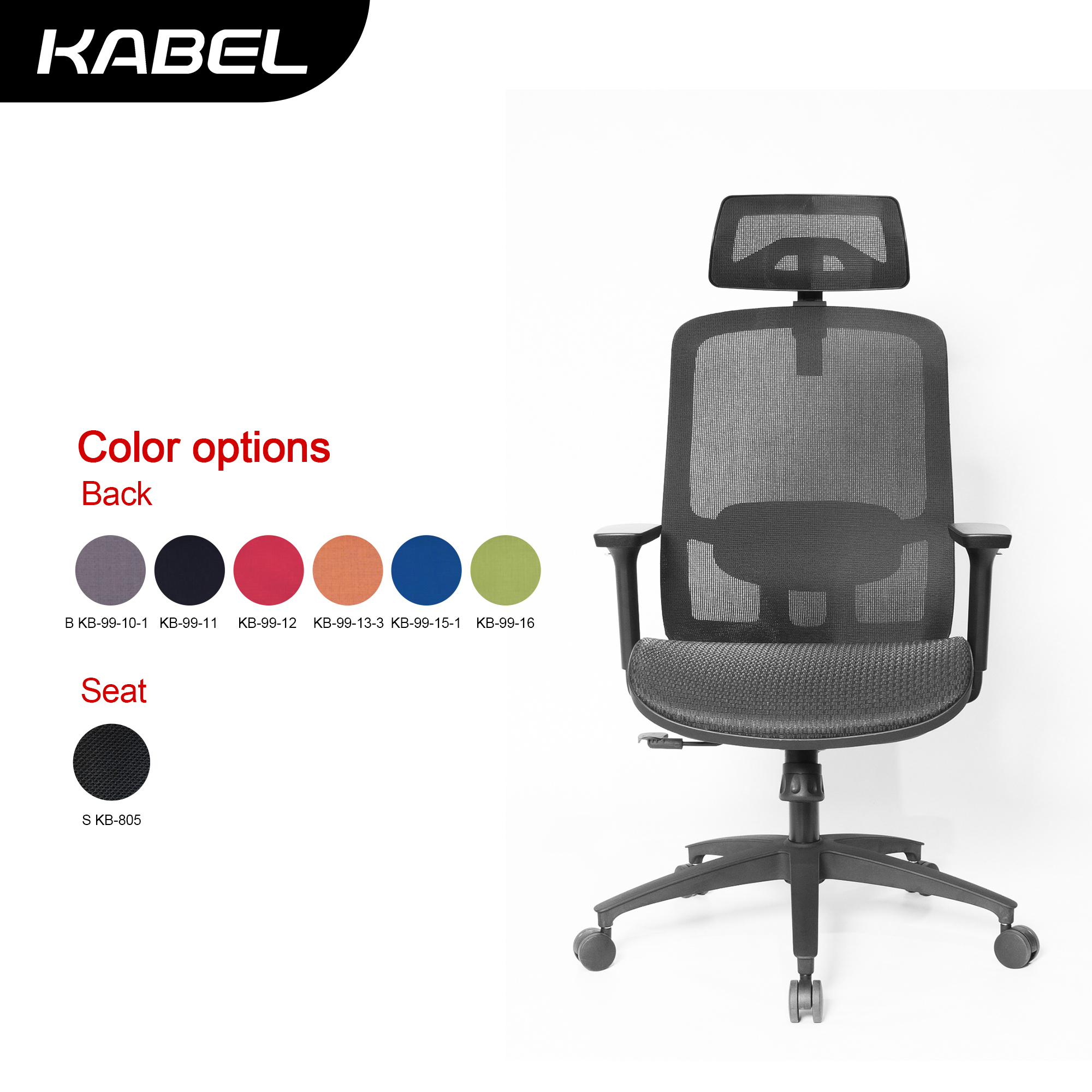 Ergonomic Executive Full Mesh Office Chair Modern Design 360 Degree Swivel Meeting Room Chair Factory Supply Fabric Material